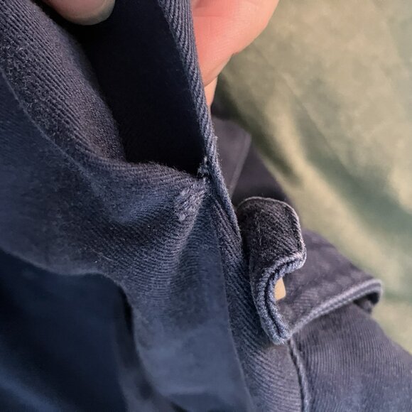 Vintage Kettle Creek Co Pants Womens Blue Culottes Wide Leg Cropped Sailor Blue - Picture 12 of 14